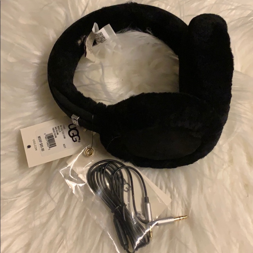 UGG Black Wired Earmuffs